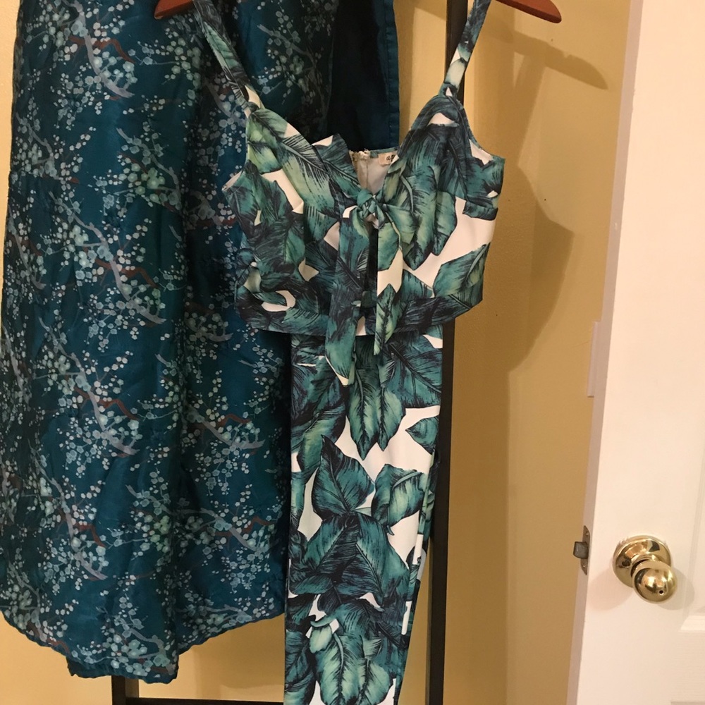 Adorable palm leaf set
